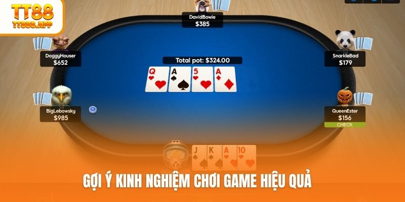 Gợi ý kinh nghiệm chơi game hiệu quả